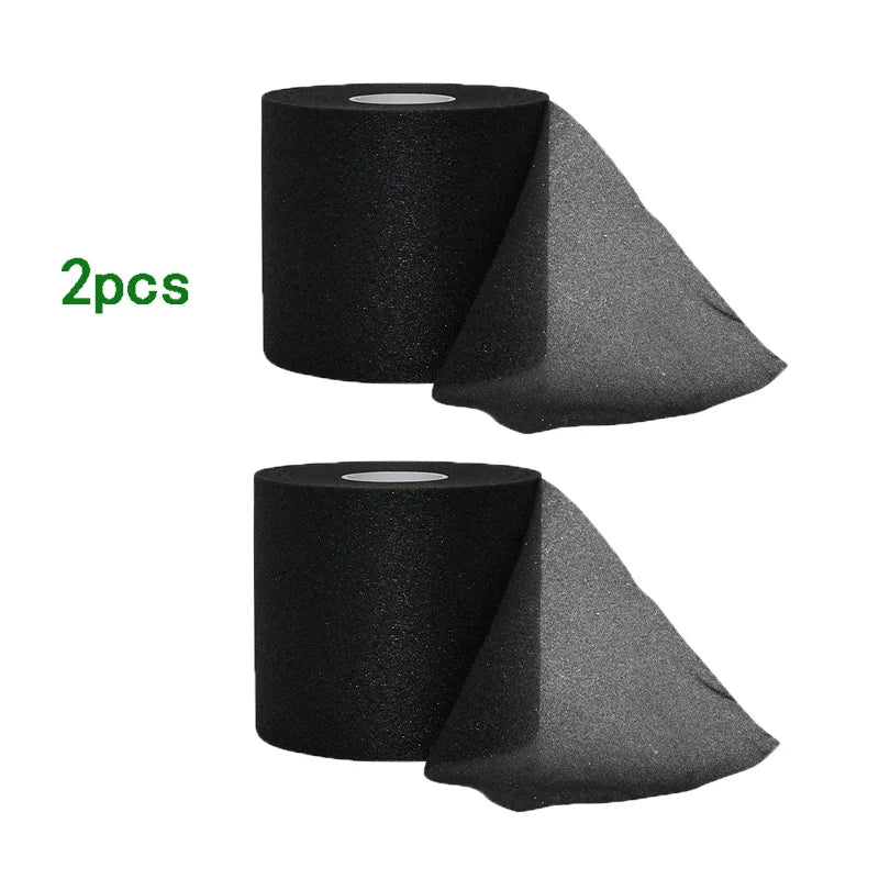 2 Roll 40M Underwrap Foam Tape Athletic Pre-wrap Tape Elastic Breathable Soft Protective Bandage Reduce Allergy Discomfort