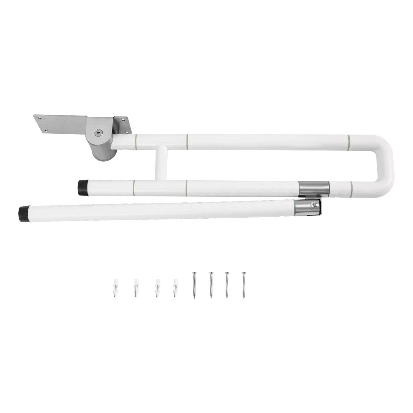 Toilet Handle Disabled Toilet Grab Bar Wall Grab Bar Bathroom Stand Assist Toilet Holder Handle Foldable Maximum