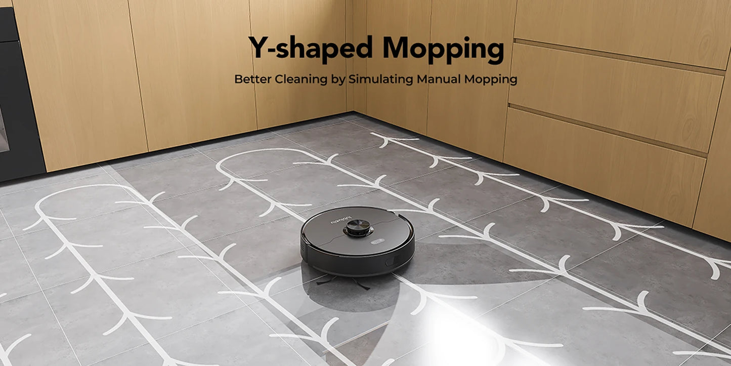 Lubluelu L15 Ultra  Robot Vacuum Mop Combo 5500Pa Robot Vacuum Auto-Charging  5 Maps 24 No-go Zones 3 In 1 Robot Vacuum Cleaner