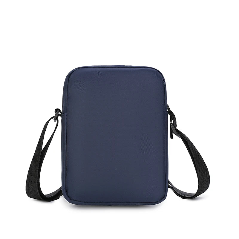 Men's Casual Oxford Shoulder Bag - Unisex Crossbody Phone Pouch with Adjustable Strap (Travel Waist Pack & Chest Bag)