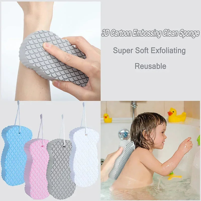 Exfoliating Brush for Feet Foot Wash Mat Brush Body Wash Scrubber in Shower Silicone Bath Massage Mat Back Brush Wall Mounted