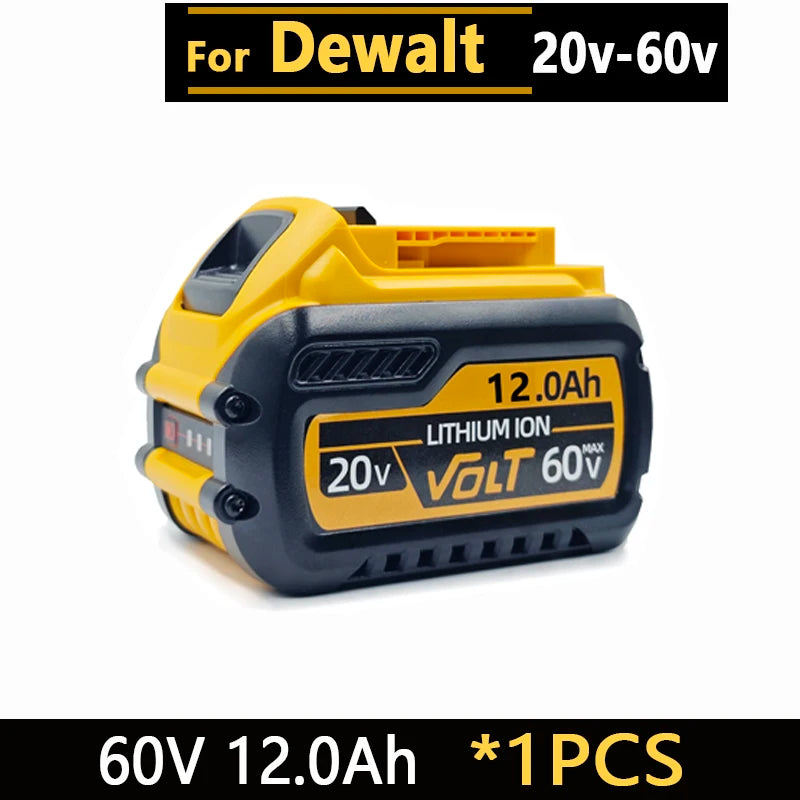 New High-power For DEWALT 20v/60V battery DCB200 DCB205 DCB206  * power tool 18V battery 3AH 8AH 12AH 18AH batteries  DCD805