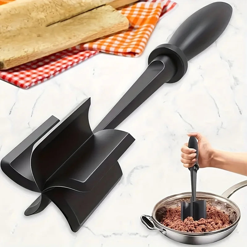 1pc Handheld Household Kitchen Meat Chopper Mixing Rice Meat Grinder Meat Masher Kitchen Tool