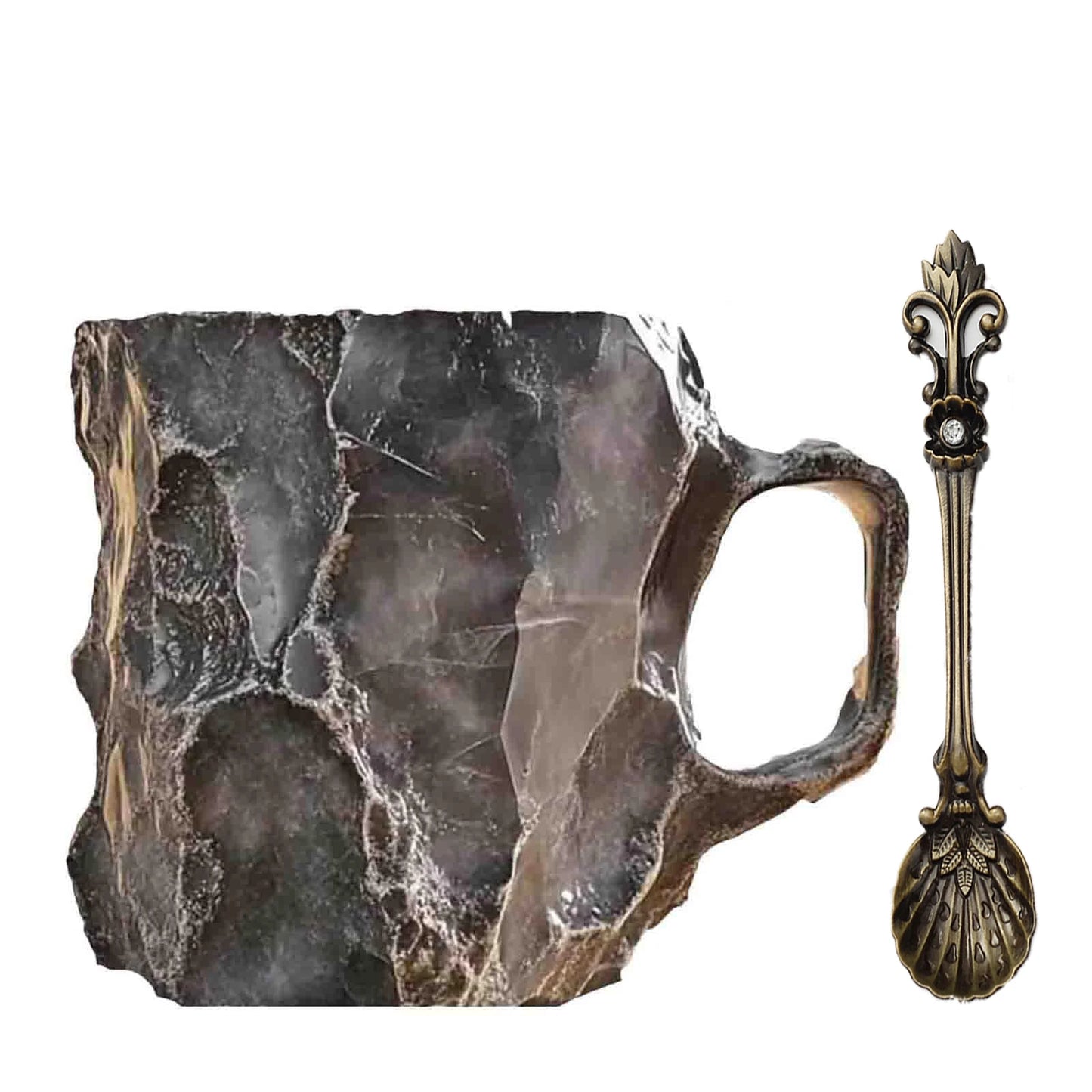 Mineral Crystal Coffee Mug 2025  New Multi-Colored Elegant Crystal Christmas Mugs Gift for Home and Office kitchen Supplies