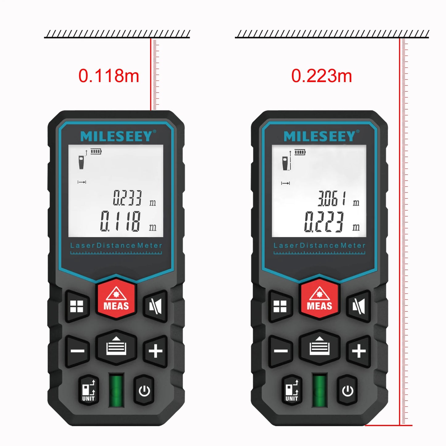 Mileseey X5 S6 Laser Tape Measure Laser Profesional Laser Distance Meter Trena Rangefinder Laser Metro Laser Range Finder