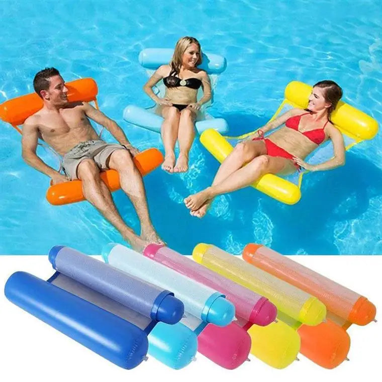 Swimming Water Sofa Inflatable Hammock Floating Water Inflatable Mat Pool Party Accessories Water Floating Inflatable Mat
