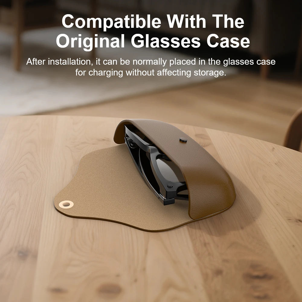 HIBLOKS For Ray-Ban Meta Wayfarer RW4012/RW4008/RW4006 Skyler Headliner (GEN2) & Oakley Meta HSTN Smart Glasses Shading Sticker