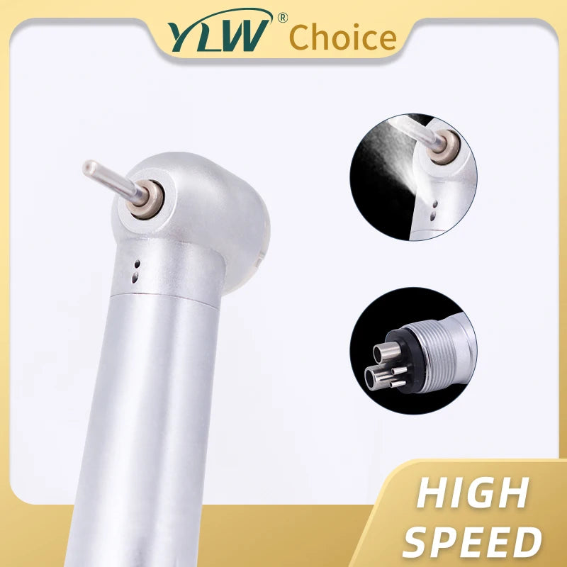 High Speed Dental Fast Speed Handpiece Water Spray Push Button B2/M4 Air Tubrine Dentist Equipment 2 Hole 4 Hole Ceramic Bearing