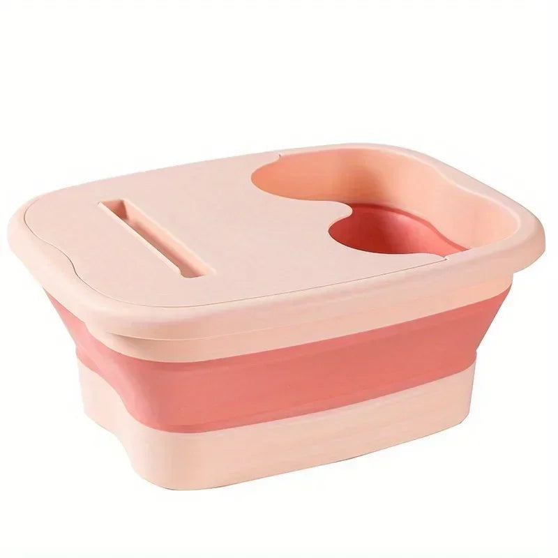 Foldable Footbath Massage Bucket Soaking Bucket Folding Basin Bucket Household Sauna Bathtub Pedicure Bathroom Suppliess