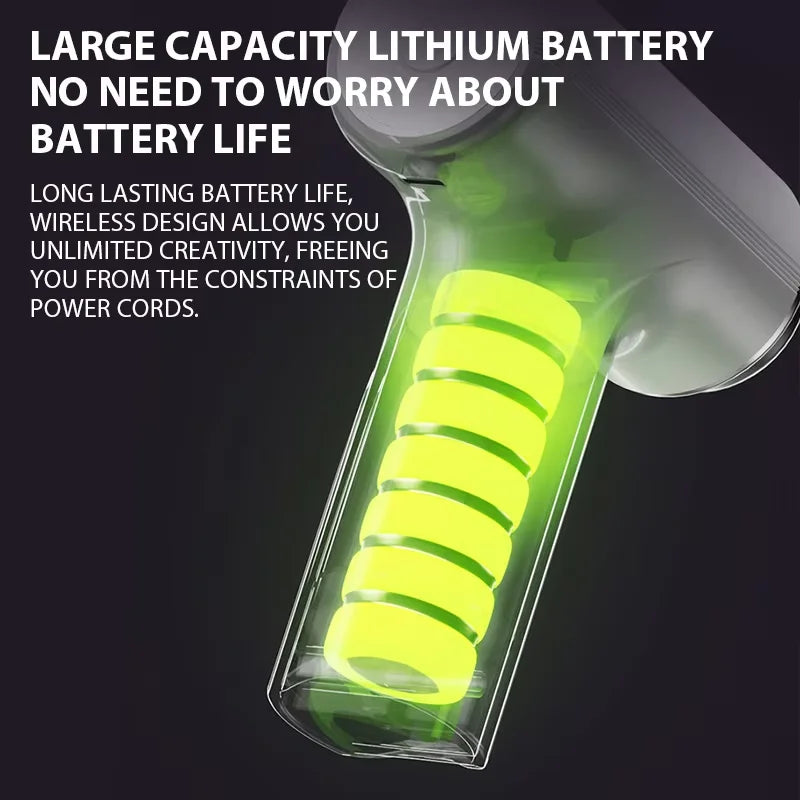 Handheld Electric Egg Beater Wireless Rechargeable Milk Frother Coffee Drink Mixer Milk Foamer Kitchen Tool For Cakes