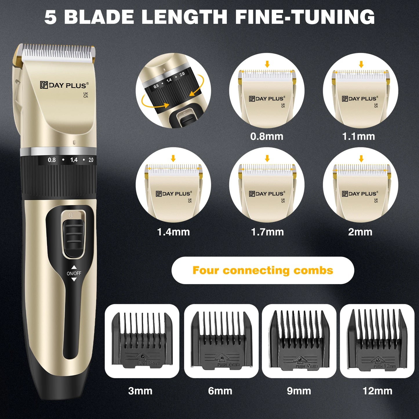 Pet hair trimmer Home Use Pet hair trimmer Professional Pet hair trimmer groomers Safe Pet hair trimmer Electric Dog Clippers