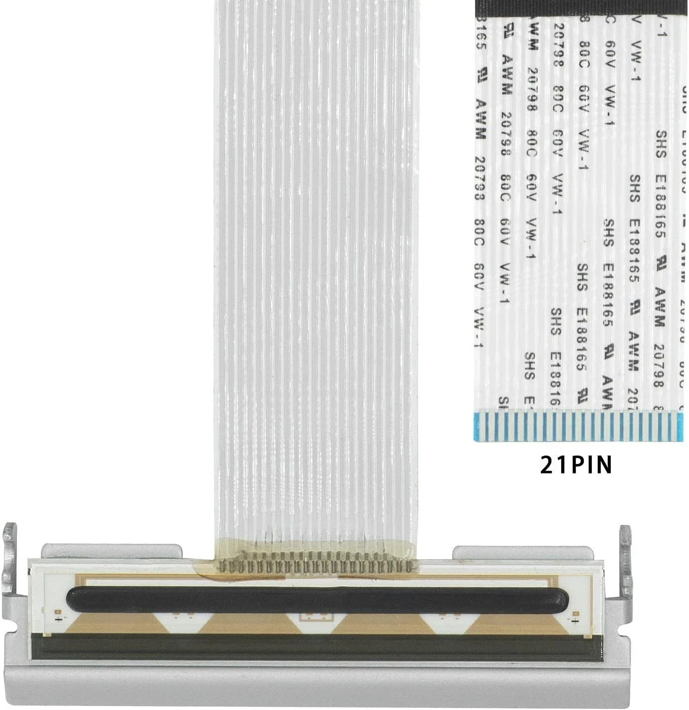 Printhead Compatible with Epson TM-T88IV Printhead 180dpi Thermal Label Printer M129H(PN:1651190)