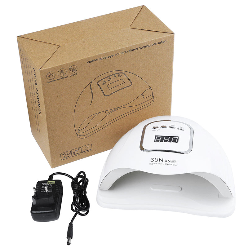 SUNX5Max 150W UV LED Nail Lamp For Fast Drying Gel Nail Phototherapy Machine 45 LEDs Manicure Salon Tool Equipment
