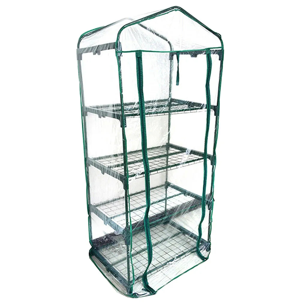 Transparent  Garden Warmer Cover PVC Flower and Plant Insulated Warming Shed Greenhouse Warming Sunroom  Rainproof Cover