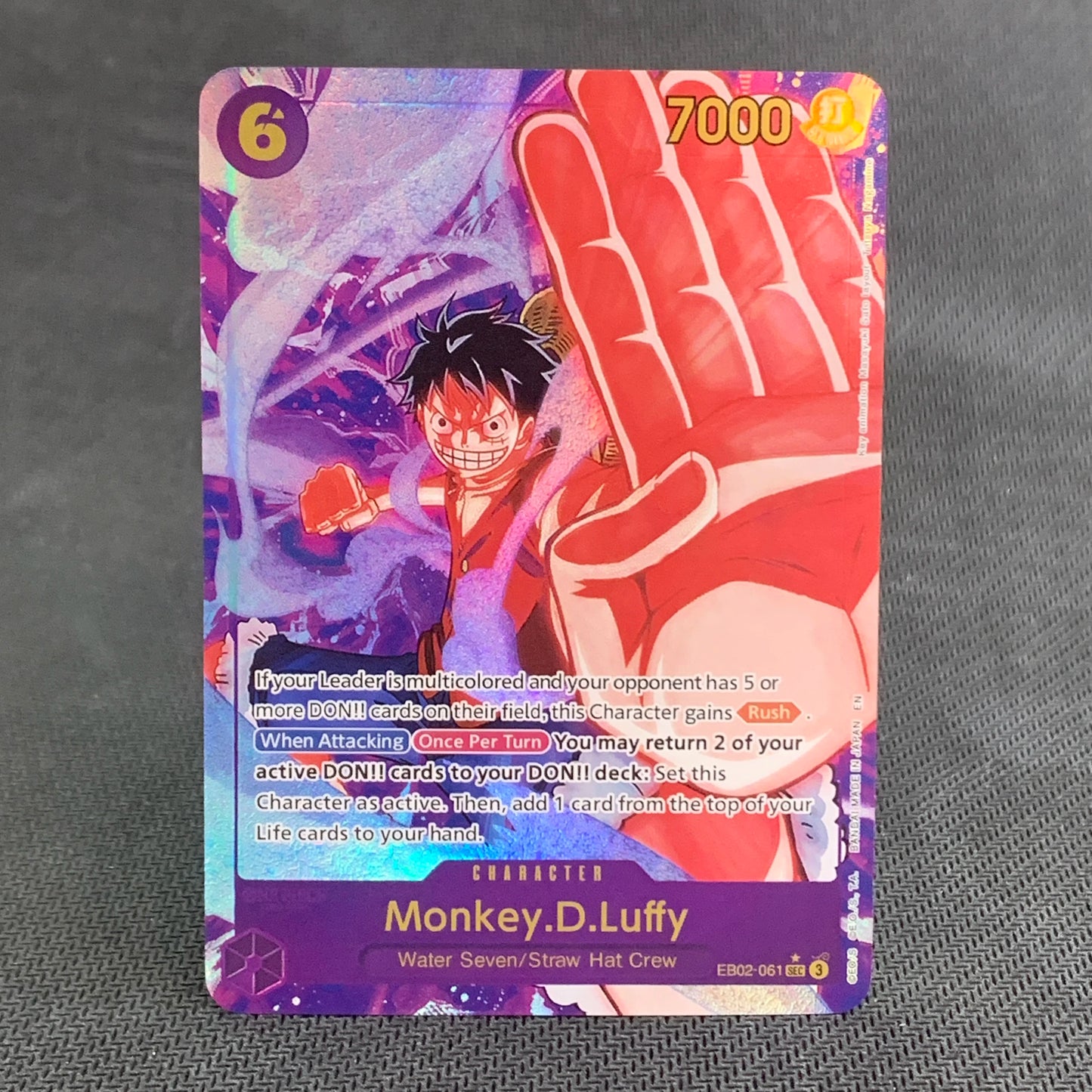Anime Cards One Piece OPCG English Game Sanji Zoro Flampe Smoker D.Luffy(OP)  Kuzan Kid Newgate High Quality Collection Cards