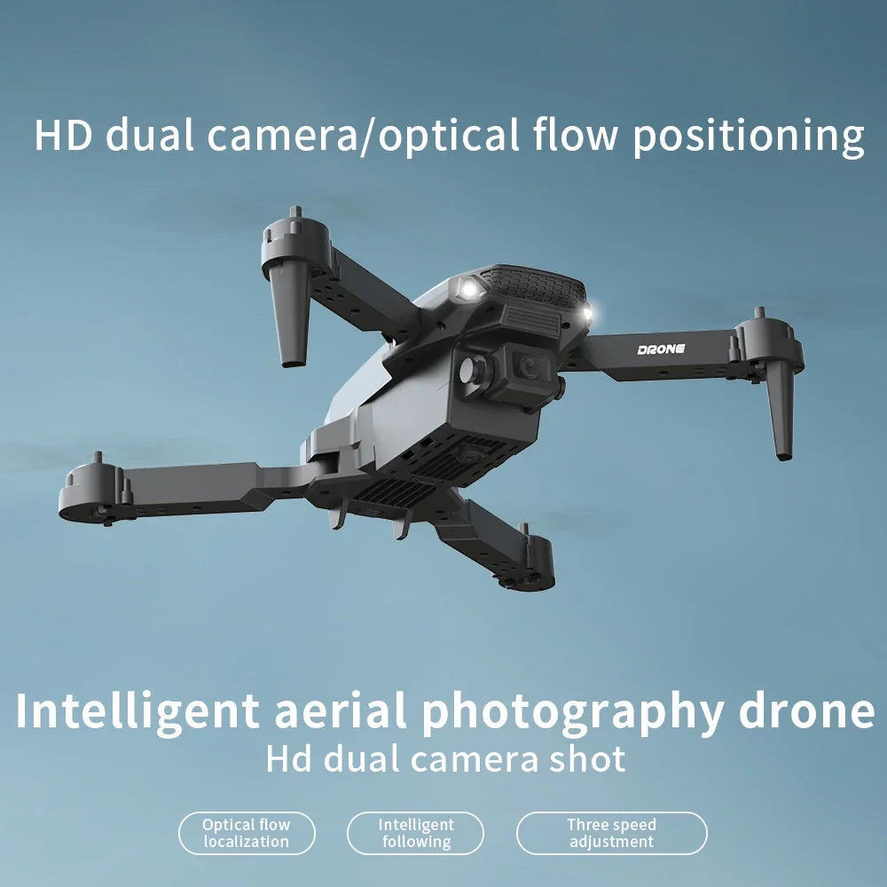 2026 E88 HD 4K RC Drone Foldable Wide Angle Camera Helicopter Quadcopter Aircraft Kids Professional Gift Toy by KBDFA