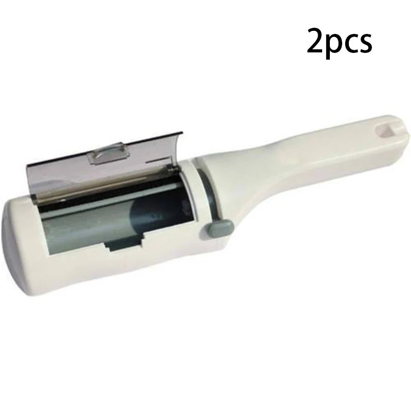 Fur Remover Sweeper Shaver With Clothes Brush Clothing Lint Dust Coat Sticky Remove Pets Hair Cleaner Household random color