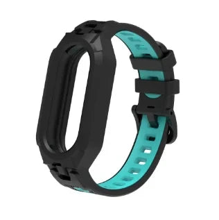 Silicone Sport Strap For Xiaomi Mi Band 9 8 7 6 5 Replacement Soft TPU Case Smartwatch Wristband For Xiaomi Mi Band 9 Bracelets
