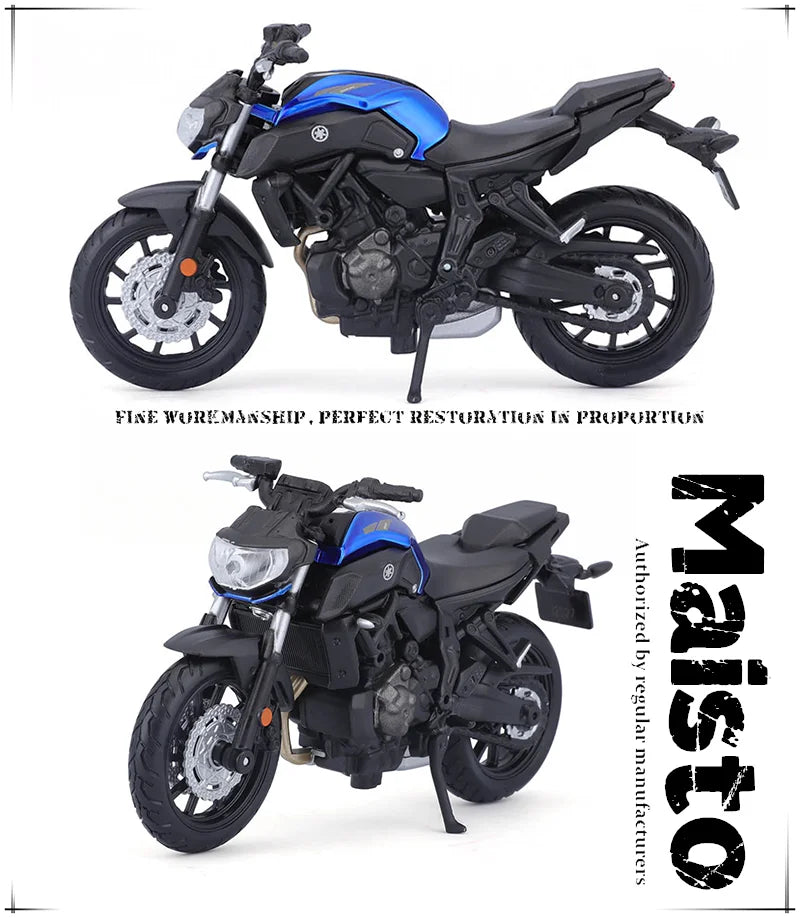 Maisto 1:18 kakawasaki NINJA H2R KTM RC 390 YZF-R1 Naked V4 S  YAMAHA MT-07 2018 motorcycle motorcycle Model collection gift toy