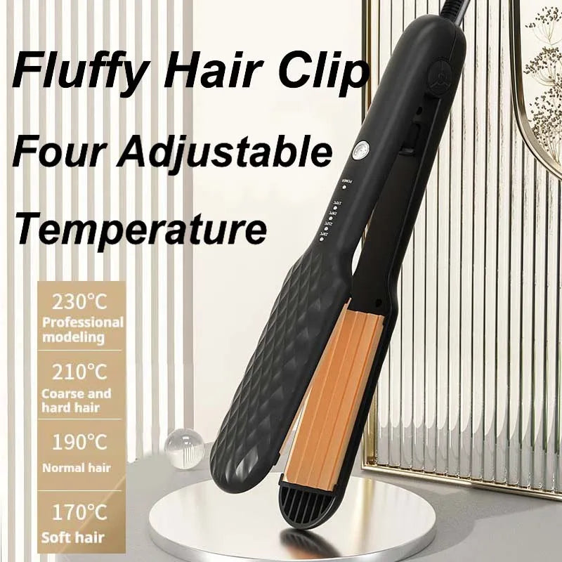 Hair Iron 3D Hair Crimper Professional Volumizing Curling Iron Corn Perm Fluffy Splint Flat Iron Hair Styling Tools