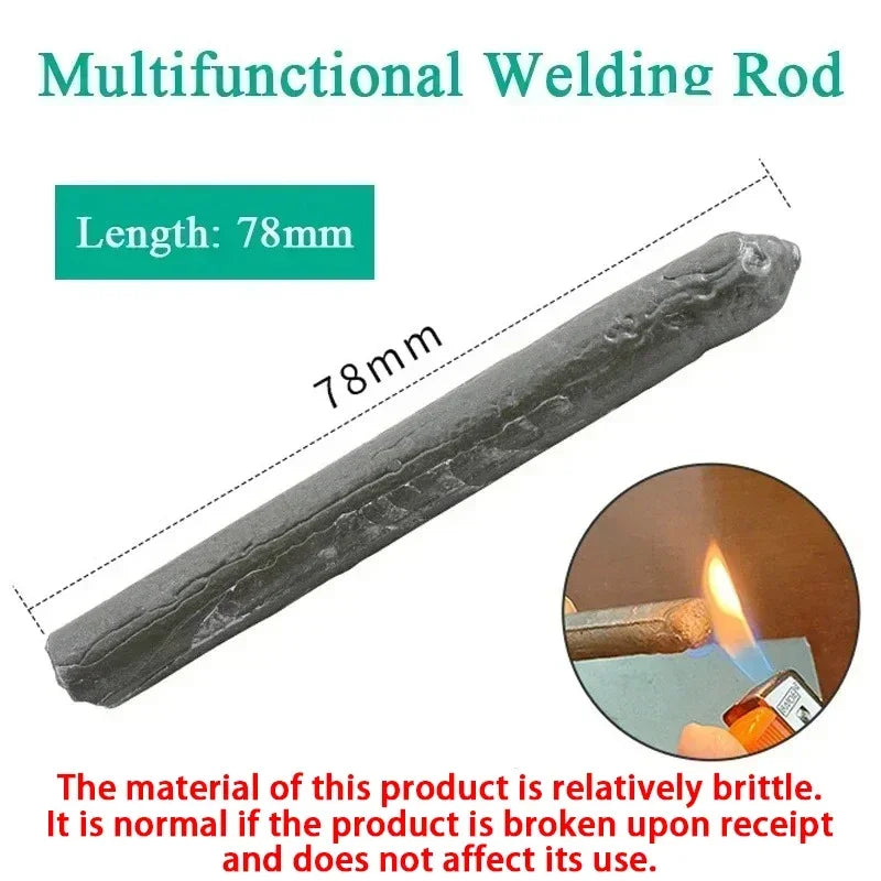 Easy Melt Welding Rods 3 30PCS Low Temperature Soldering Rods for Copper Iron Stainless Steel Aluminum Repair Kit