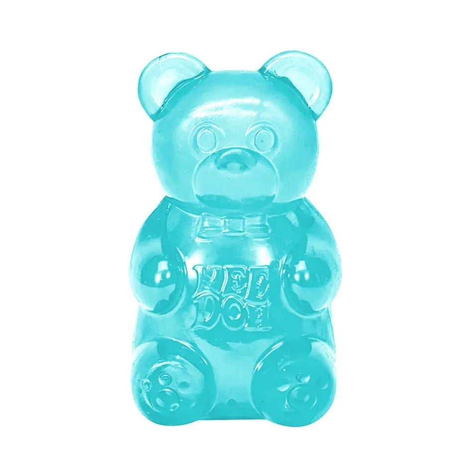 NeeDoh Gummy Bear Squishy Toy Soft Stress Relief Sensory Fidget Squeeze Toy for Kids & Adults Non-Toxic Anxiety Relief Desk Toy