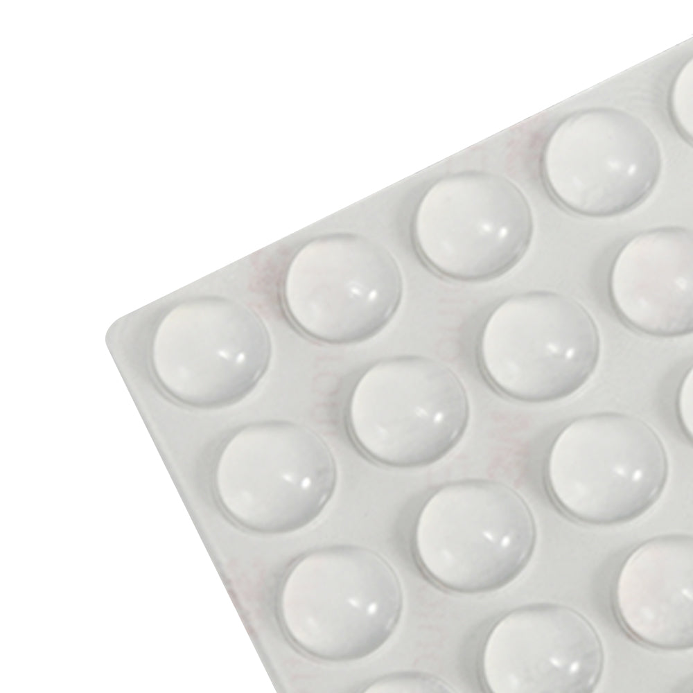 100Pcs Self Adhesive Door Stopper Rubber Damper Buffer Cabinet Bumpers Silicone Furniture Pads Cushion Protective Pads