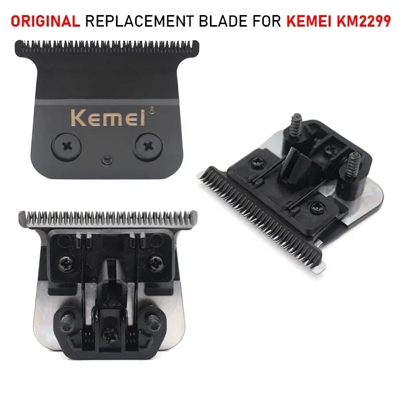 Original Replacement Blade for Kemei KM-2299 Clipper Professional Hair Trimmer Cutting Knife Head Parts Accessories