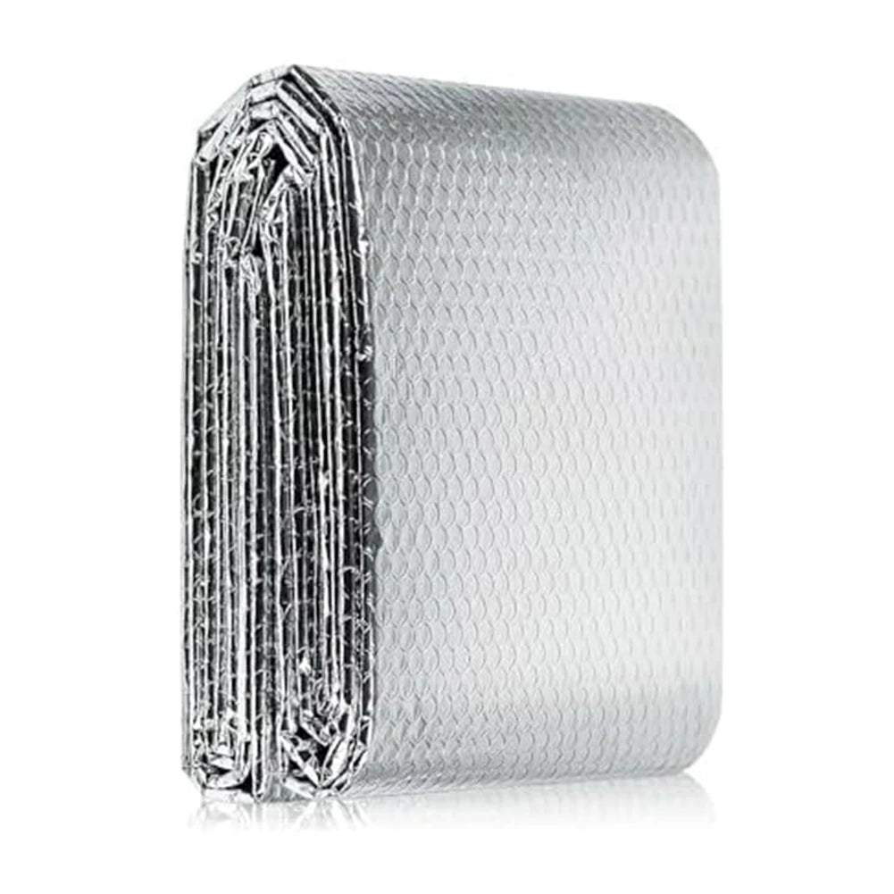 0.6m By 1.2m Radiator Aluminum Foil Insulation Sheet Double Sided Reflective Heat Barrier For Walls And Floors