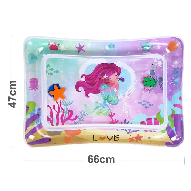 Baby Water Play Mat Inflatable Cushion PVC Infant Tummy Time Toddler Water Pad For Kids Early Education Developing Activity Toys