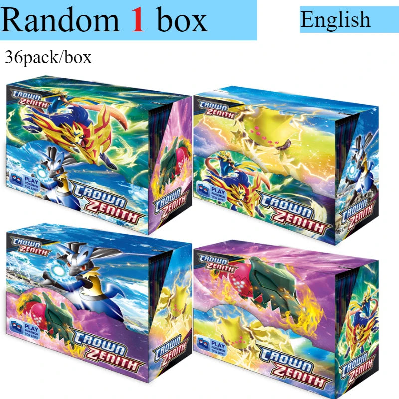Pokémon Card 360 Pcs/Box English Brilliant Stars 151 Prismatic Evolutions PARADOX RIFT Battle Transaction Card Game Popular Gift