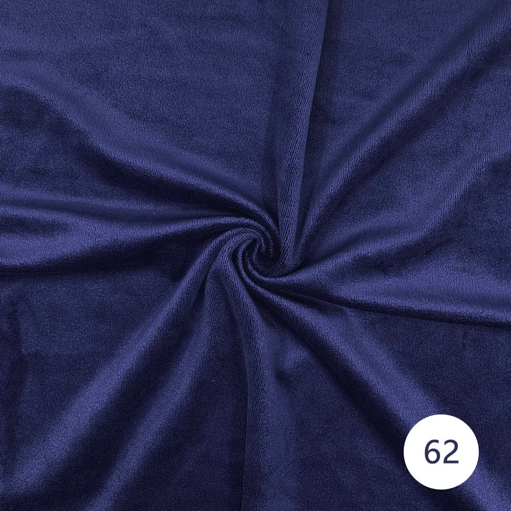1.5mm Super Soft Short Plush Fabric Thick Crystal Super Soft Flannel Plush Toy Handmade Diy Fabric 45x50cm