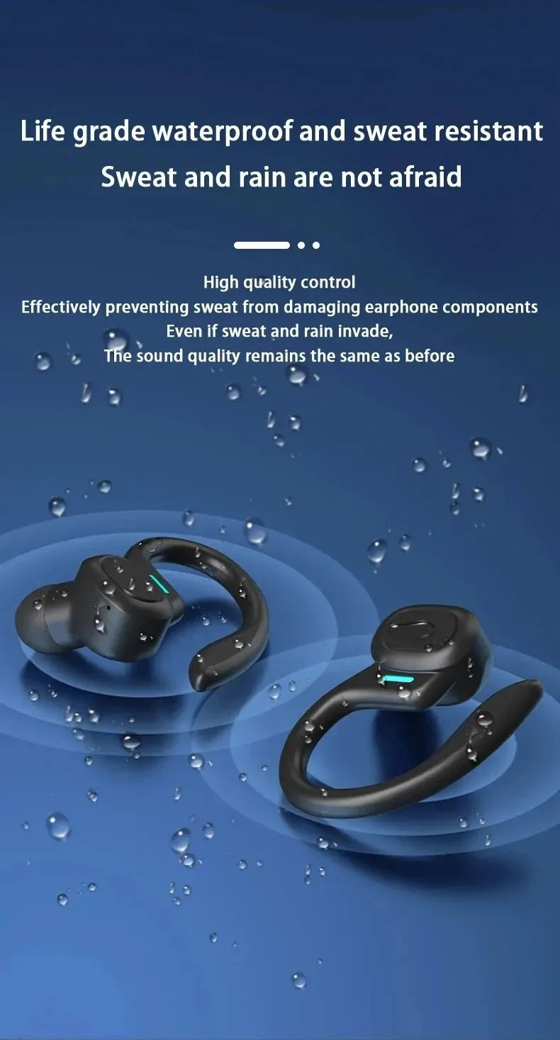 SP16 Wireless Earphones Ture Wireless Earbuds Ear Hook Sports HiFI Stereo Waterproof Headset With Mic TWS Headphone