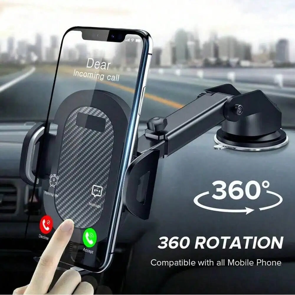 1PC Car Dashboard Navigation Bracket - Suction Cup Mobile Phone Support for Dashboard or Air Outlet