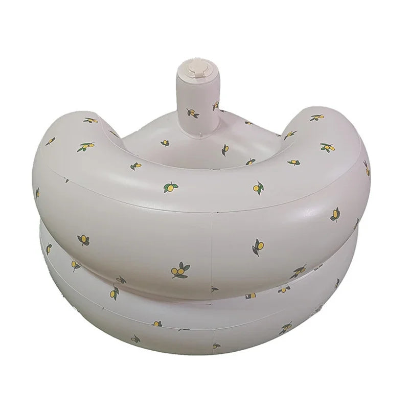 Children Inflatable Sofa,Inflatable Baby Sofa for Babies 3 Months & Up,Baby Seats for Infants, Blow Up with Built in Air Pump