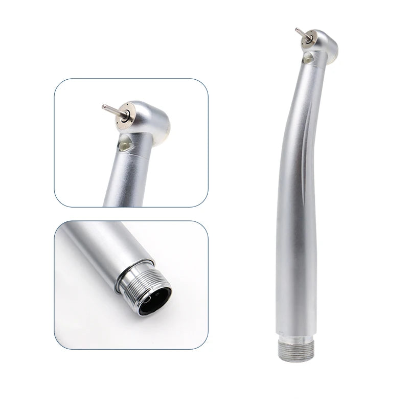 LED Dental Handpiece High Speed Push Button 3 Water Spray Light Ceramic Bearings Dentistry Tips Air Turbine High Rotation Pens