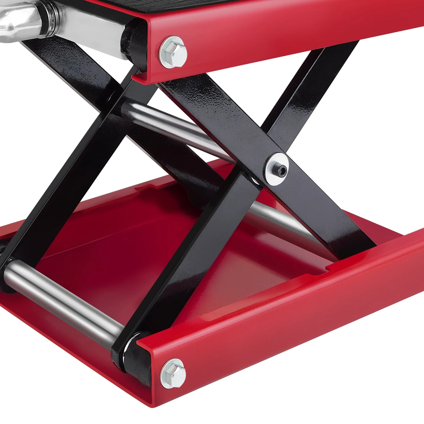 Motorbike Jack Heavy Duty Steel Motorcycle Lift Scissor Lift Motorcycle Stand Scissor Jack Buggy Stand Repair Tool