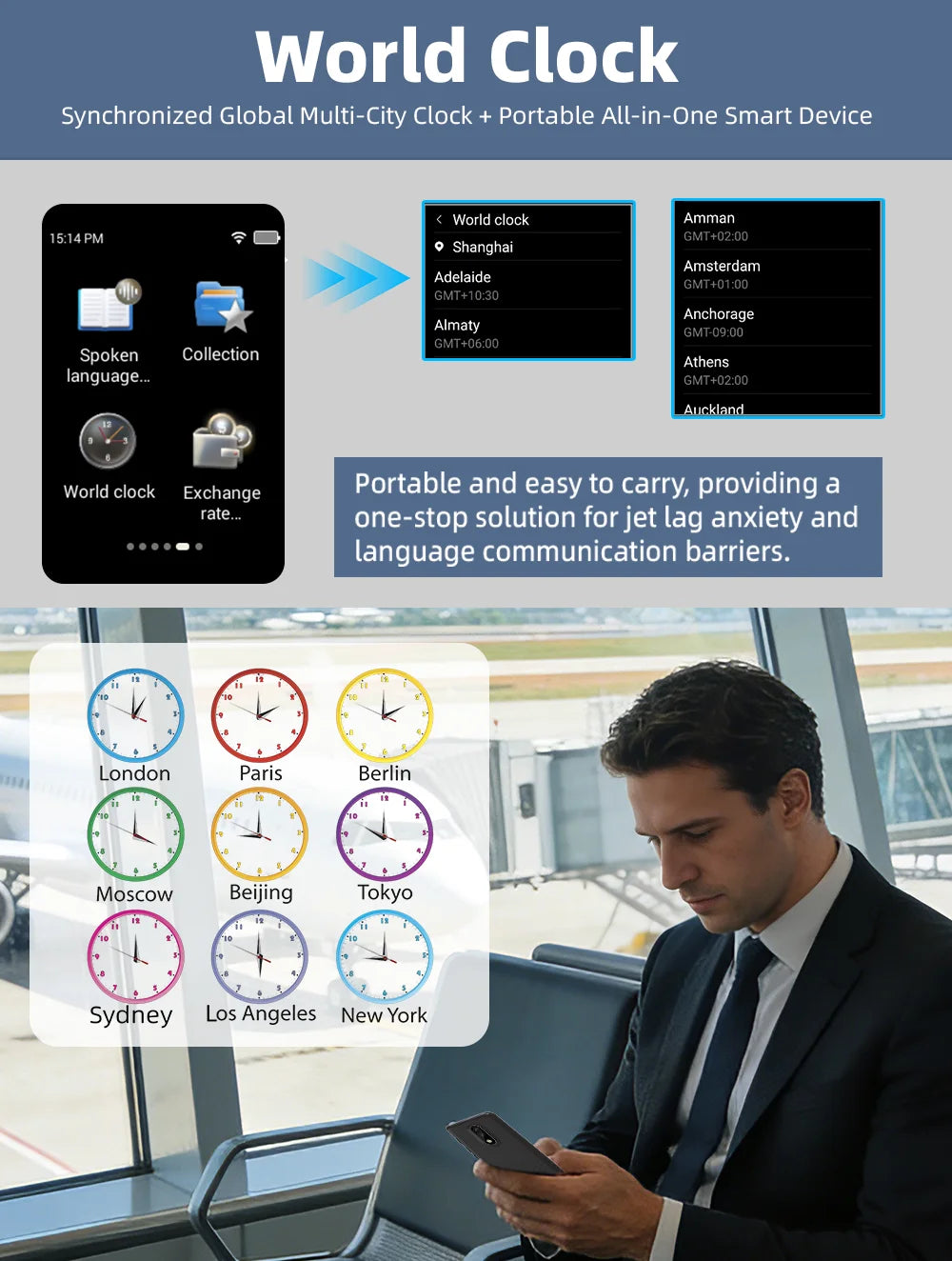 T18 T13 Language Translator 17 Offline Voice Languages Cover 58 Countries 39 Offline Photo Translation No WiFi Needed for Travel