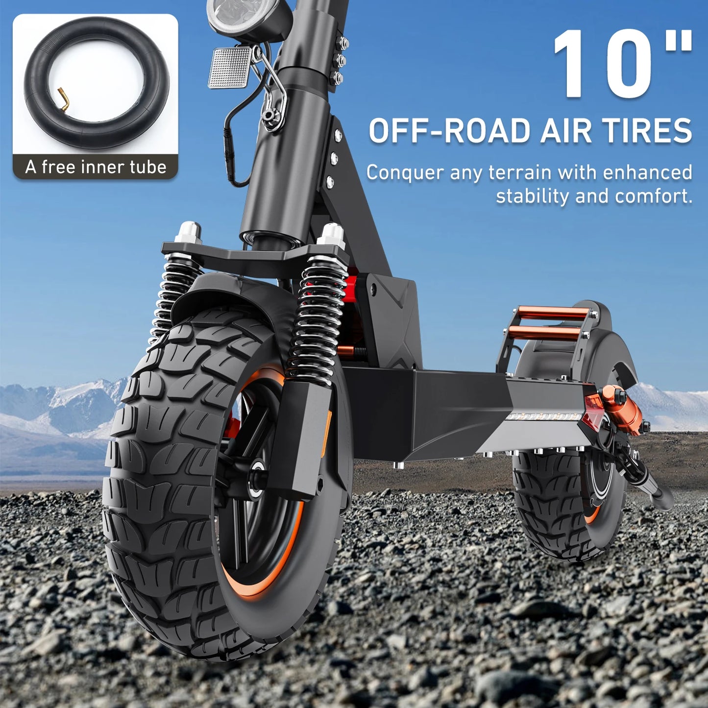 IENYRID M4 Pro S Foldable Electric Scooter 800W 48V/10AH E-Scooter 25KM Per Hour Max Range 20-30KM Adults E-Mountain Scooter
