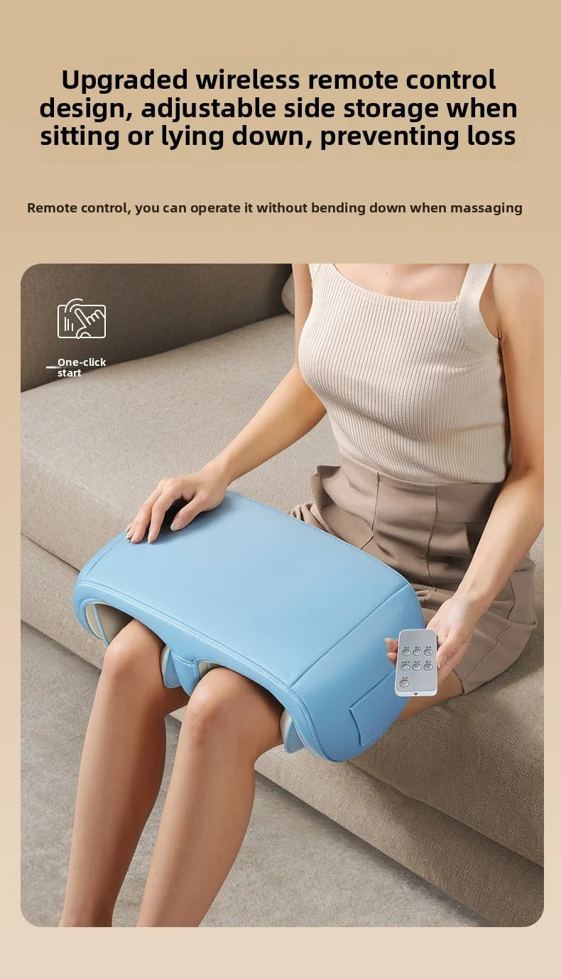 Air Pressure Leg Massager Foot Massage Multi-functional Widened Kneading Squeeze Deep Relaxation Calf With Remote Control