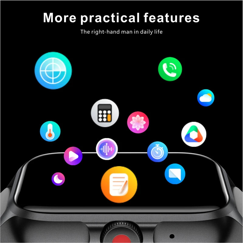Lenovo QX15 Smart Watch Men & Women Full Touch Screen Sport Fitness Watch Man Waterproof Bluetooth For Ios Android Smartwatch