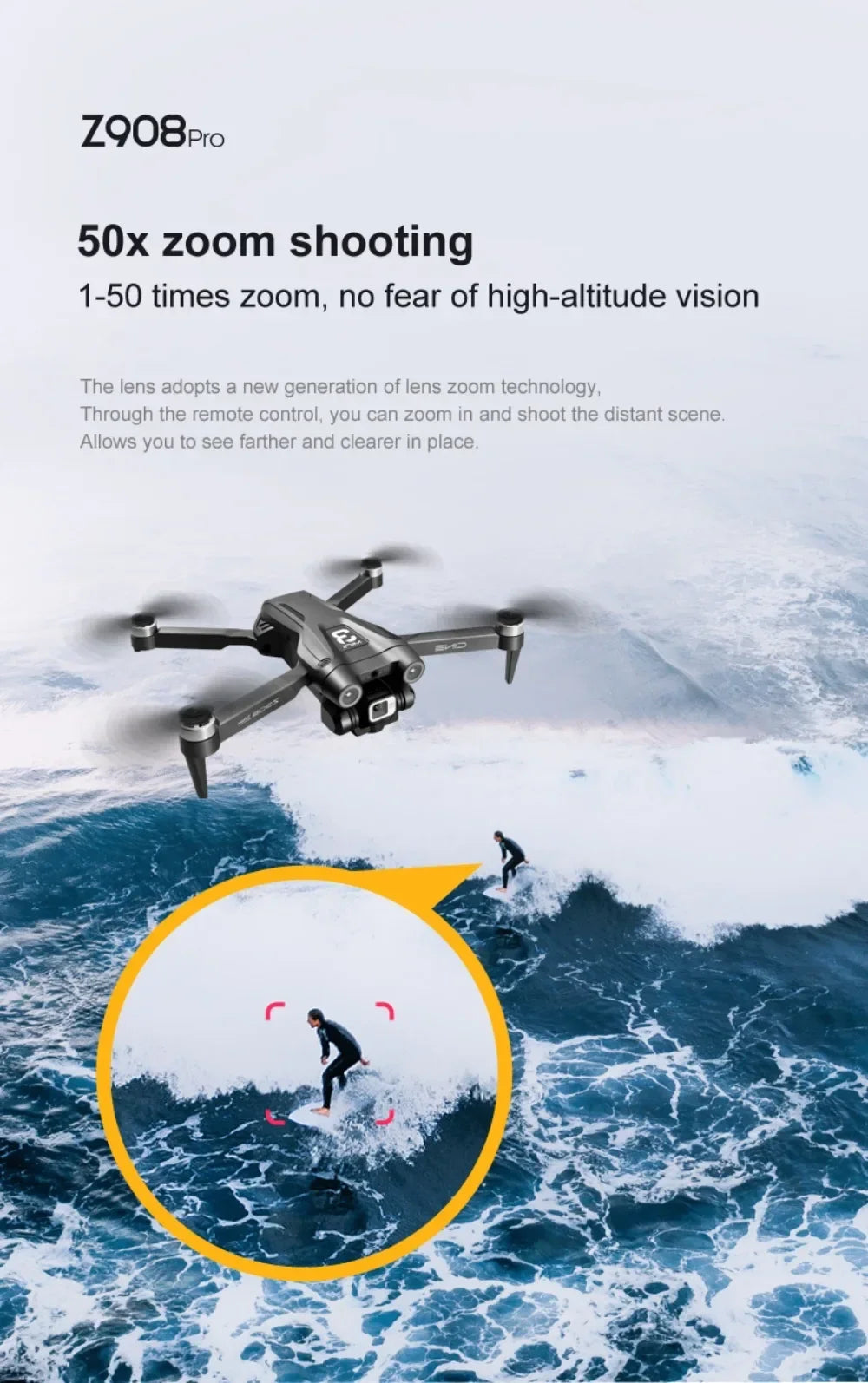 Lenovo Z908 Pro max Drone 4K Professional HD Dual Camera Dron Brushless Motor 5G WIFI FPV RC Quadcopter Helicopter Toys