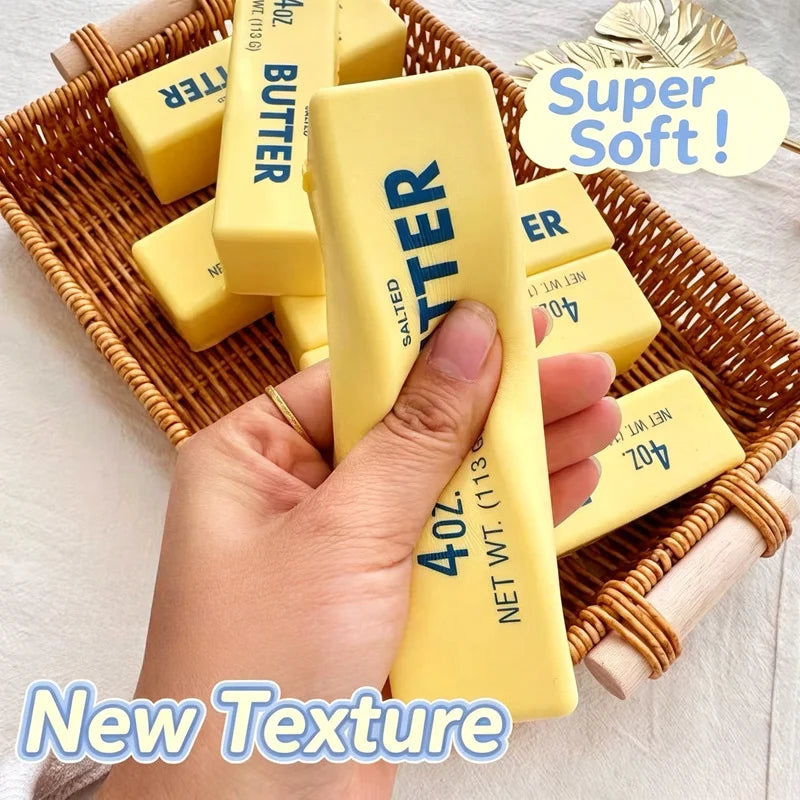 Squishy Butter Stick Slow Rising Squishy Mysteries Dumpling Decompression Stick Gifts Hand Relax Squishy Party Favor Gift
