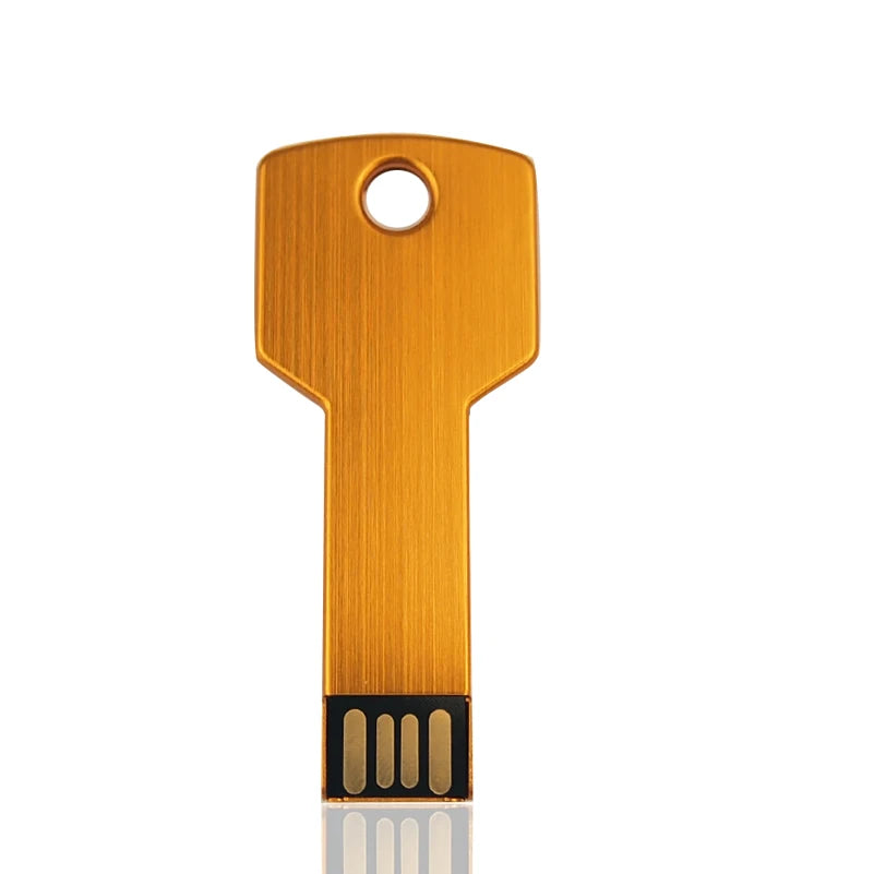 Colorful Key Usb Flash Drive 2.0 128GB Pendrive 4GB 8GB 16GB 32GB Engrave Gifts Memory Stick for Business(over 10pcs Free Logo)