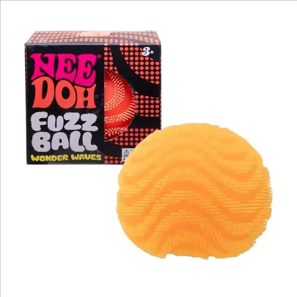 NeeDoh Fuzz Ball Blind Box Series Desktop Ornament Stress Relief Toys Suitable For People Under Pressure Fun Soft Stress Ball