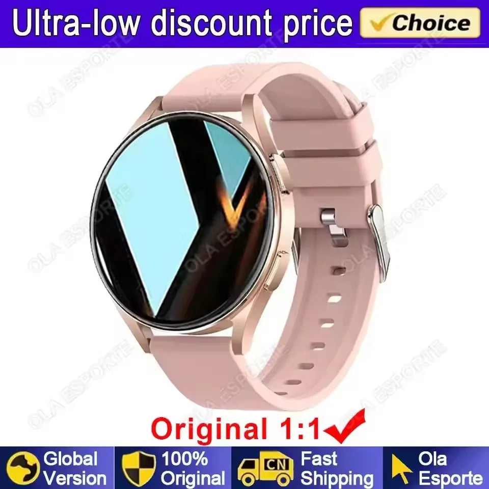 Smart Watch 1.32inch HD AMOLED Screen Bluetooth Call Health Monitor Smartwatch Men Women Fitness Sports Watches For Android IOS