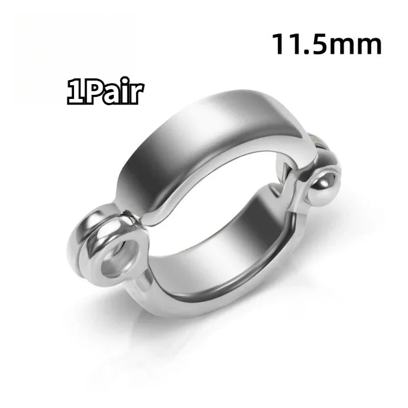 Parrot Foot Rings Metal Pet Bird Leg Rings Outdoor Fly Training Activity Anti-Lost Opening Clip Leash Accessories 0.45 To 1.15CM