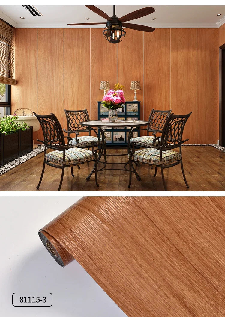 Vinyl Flooring Roll 15.7"W X 118"L/ 12.9 Sq.Ft, Peel and Stick Wall Tiles Vinyl Plank Flooring for Any Room, Easy DIY