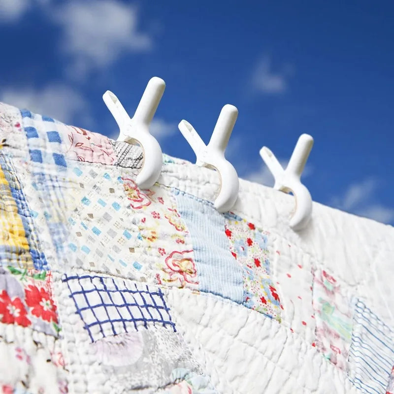 6/12Pcs Beach Towel Clips Plastic Clothespin Heavy Duty Laundry Clips to Keep Your Towel Clothes Blankets from Blowing Away