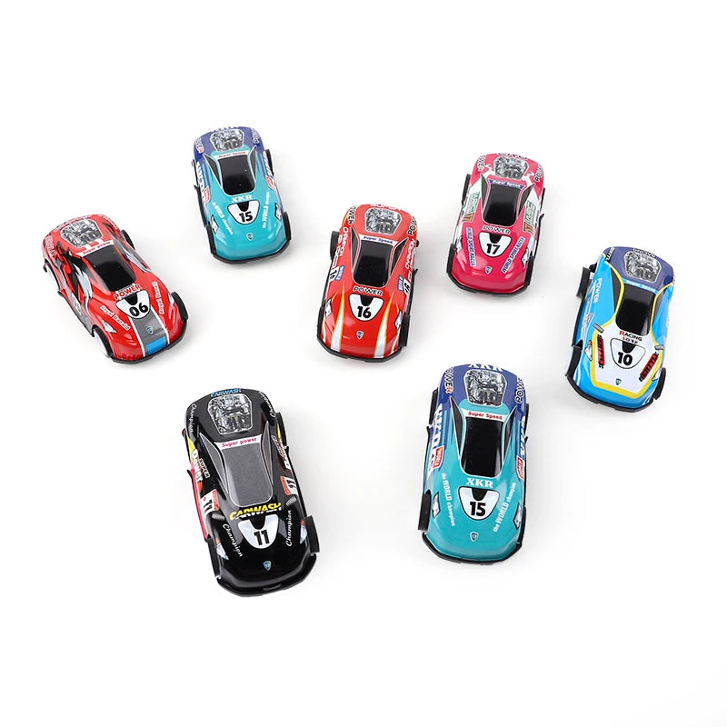 5-20Pcs Alloy Shooting Flying Racing Car Toys for Kids Boy Birthday Party Favors Goodie Pinata Fillers Baby Shower Guest Gifts